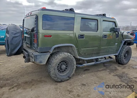 2004 Hummer H2 из США, поврежденный, VIN 5GRGN23U84H102789